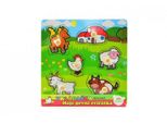 Puzzle In Legno Teddies I Miei Primi Animali