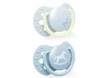 Lovi Ciuccio In Silicone Dinamico Baby Shower Boy 0-2 M 2 Pezzi 22/900Boy