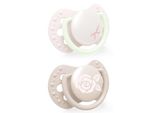 Lovi Ciuccio In Silicone Dinamico Baby Shower Girl 0-2 M 2 Pezzi 22/900Girl