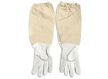 Guanti Da Apicoltura In Pelle Di Capra, Traspiranti, Confortevoli, Polsino Elasticizzato, Attrezzatura Da Apicoltura Xxl