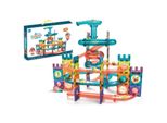 Set Di Costruzioni Magnetiche Drago Accovacciato 125 Pezzi - Blocchi Magnetici Magici