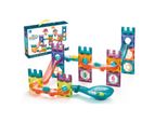 Set Di Costruzioni Magnetiche Cuto Great Wall 54 Pezzi - Blocchi Magnetici Magici