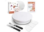 Set Di Decorazione Per Torte Wenburg Con Supporto Per Torta