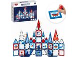 Set Di Costruzioni Magnetiche Window Art Space 90 Pezzi - Piastrelle Magnetiche
