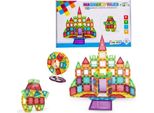 Set Di Costruzioni Magnetiche 106 Pezzi - Piastrelle Magnetiche
