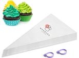 Wenburg Set Di Sac à Poche Monouso, 100 Pezzi Da 30 Cm - Decorare Facilmente Torte E Dolci