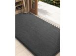 Zerbino Zerbino 90X150 Cm Antiscivolo Assorbente Grigio Scuro