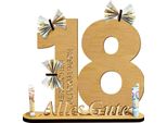 Regalo In Legno In Denaro Per Un Compleanno 18 Idea Creativa 29X26X0,5