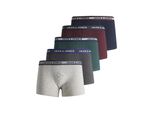 Jack & Jones Trunk Unterhosen Trunks 5 Pack Unterhosen Shorts JACOLIVER