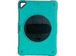 Custodia Blindata Con Supporto Per Ipad 10,2 Pollici 2019/2020/2021 Turchese
