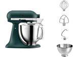 KITCHENAID Küchenmaschine Artisan 5KSM185PSEPP, grün (pebbled palm), B:24cm H:36cm T:37cm, Küchenmaschinen