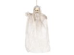 Bambola Appesa Decorazione Halloween Decorazione Bianco-Grigio 50Cm - Taglia Unica