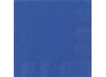 Tovaglioli Di Carta 20 Pezzi Blu 33 X 33 Cm - Taglia Unica
