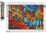 Quadro Diamante Passeggiata In Città Con Gli Amici 40X30Cm Con Accessori