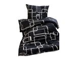 Blocks Bettbezug Schwarz- 140 X 200 Cm - Micro100% Flanell