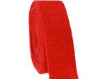 Nastro In Feltro Di Alta Qualità Rosso Scuro 7,5 Cm X 5 M - Materiale Artigianale Fai Da Te Per Decorazioni, Matrimonio, Natale