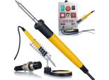 Rosfix Saldatore T12 – 50W, 20VDC, 150 – 450°C, Tempo Di Riscaldamento 6 – 8S | Controllo Preciso Della Temperatura ±5°C