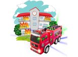 Autopompa Luminosa Per Bambini Autopompa Giocattolo Con Luce E Suoni Autopompa Giocattolo Per Bambini Regalo