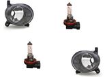 Johns, Fendinebbia Osram Night Breaker Laser Adatto Per Audi A4 8K Set L+R 8T0941699B 8T0941699A 8T0941700B 8T0941700A