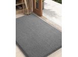 Zerbino Zerbino 80 X 120 Cm Antiscivolo E Assorbente Grigio