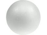 Palla Di Polistirolo Ø30Cm Bianca Per Progetti Di Artigianato Creativo, Decorazione, Pupazzo Di Neve, Globo Fai Da Te