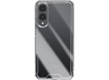 Avizar, Cover Per Samsung Galaxy S25 Edge Angoli Rinforzati Bordi Rialzati, Trasparente