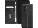 Avizar, Custodia Oppo Reno 13 F/Fs Flap Wallet Video, Nero