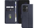 Avizar, Custodia Oppo Reno 13 F/Fs Flap Wallet Video, Blu Scuro