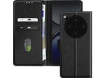 Avizar, Custodia Oppo Find X8 Pro Flap Wallet Video, Nero