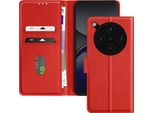 Avizar, Custodia Oppo Find X8 Pro Flap Wallet Video, Rosso