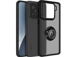 Avizar, Hulle Xiaomi 15 Anello Magnetico Traslucido, Nero