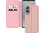 Avizar, Custodia Galaxy S25 Edge Con Sportello Portacarte Video, Oro Rosa