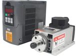 Motore Mandrino Raffreddato Ad Aria Da 1,5 Kw, 24000 Giri/Min, , Set 1