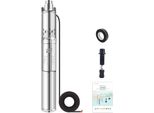 Pompa Sommersa Solare Per Acqua, Potenza 750W, Prevalenza Massima 100 M, 750W Dc 48-60V
