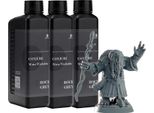 Resina Per Stampanti 3D, Lavabile In Acqua, A Basso Odore, Grigio Roccia-3 Kg