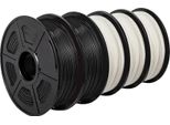 Filamento Pla Plus, Diametro 1,75 Mm, Ecologico E Non Tossico, Pla Plus 2BK 3WT