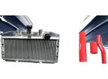 Radiatore In Alluminio Per Suzuki GT750, Struttura Resistente, Migliori Prestazioni Di Raffreddamento, Rosso