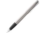Lamy 1216447 Lamy Studio PatronenfüLler Silber Brushed M (Mittel)