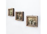 Wallity, UKZM021, Quadri, Multicolore, Mdf, 15 X 15 Cm