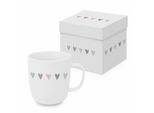 Tazza In Porcellana Ppd In Confezione Regalo - Cuori