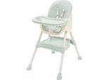 Baby Mix Sedia Da Pranzo Nora, Verde Polvere