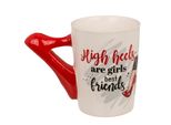 Tazza "I Tacchi Alti Sono I Migliori Amici Delle Ragazze"" 13,9 X 11 Cm"