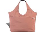 Shopper Arancione Rosso Borsa Bench In Nylon Lavato D2OTI308O