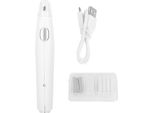 Pratico Cancellino Elettrico Ricaricabile Via Usb, 16 Ricariche, Ideale Per Cancellare Con Precisione, Riutilizzabile, Perfetto Per La Scuola E L'ufficio, Bianco
