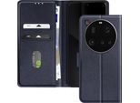 Avizar, Custodia Xiaomi 15 Ultra Flap Wallet Video, Blu Scuro