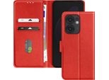Avizar, Custodia Oppo Reno 13 F/Fs Flap Wallet Video, Rosso