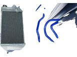 Radiatore In Alluminio Yamaha Banshee 350, Struttura Robusta, Prestazioni Di Raffreddamento Migliorate, Blu