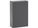 HäNgeschrank Welltime "Lienz", Grau (Mattgrau), B:40Cm H:64Cm T:20Cm, Mdf, SchräNke, HäNgeschrank