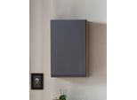 HäNgeschrank Welltime "SöLden", Grau (Matt Grau), B:40Cm H:64Cm T:20Cm, Mdf, SchräNke, HäNgeschrank