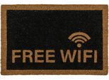 Zerbino Ootb Free Wifi, Circa 60 X 40 Cm, Con Scheda Di Intestazione Da Appendere